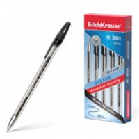 53347 РУЧКА ГЕЛ. ERICH KRAUSE® R-301 CLASSIC GEL STICK, 0,5 ММ, ЧЕРНЫЙ /12/144/1728/, КИТАЙ, код 56006010031, штрихкод 404148553347, артикул 53347