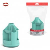 Подставка для ручек и карандашей Erich Krause® Mini Desk Pastel Mint, мятный /8/, Россия, код 56034030050, штрихкод 465018453683, артикул 53683