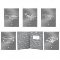 Тетрадь 48л скр А5 кл 11783/5-EAC мет краска тисн фольг Silver Car Sev (гофр45_(3*15)), РОССИЯ, код 56028101155, штрихкод 460300868558, артикул 11783/5