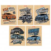 Тетрадь 48л скр А5 кл 14085/5-EAC обл крафт тисн фольг Street racing (гофр60_(6*10)), РОССИЯ, код 56028101159, штрихкод 460300872182, артикул 14085/5