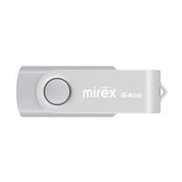 Usb Флеш Mirex mirex 64gb swivel silver (13600-fmusis64)