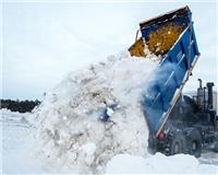 Услуги по вывозу снега самосвалом КАМАЗ, 10-15тн, объем 11м3, Новосибирск