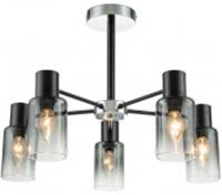 Люстра Escada 2120/5P E14*40W Black, КИТАЙ, код 05202061460, штрихкод 505037096857, артикул 2120/5P Black