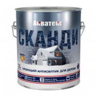 Кроющий антисептик для дерева Акватекс СКАНДИ (новый дизайн) 2,5 л (карамель), РОССИЯ, код 0410316329, штрихкод 466000965111, артикул 65111