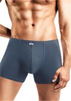 CLEVER MSH608710/8 Трусы мужские шорты удлиненные (База хлопок 2), 48, Джинсовый, РОССИЯ, код 31201091626, штрихкод 461029350257, артикул