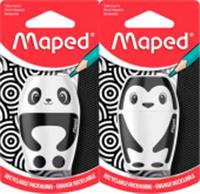 Точилка с контейнером 1отв. MAPED Shakky 034012 асс.,блист., КИТАЙ, код 56017020064, штрихкод 315414034012, артикул 34012
