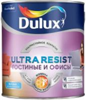 Краска Dulux Ultra Resist Гостиные и Офисы матовая BW 1л, Россия, код 0410216162, штрихкод 463004910498, артикул 5747799