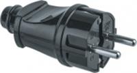 Вилка прямая Navigator  с/з черная 61 360 NCA-PL02-16A-E-BL, Китай, код 0581200027, штрихкод 465007461360, артикул 61360