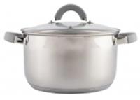 Кастрюля из нержавеющей стали Mallony Felicita 5.1л, Китай, код 35001040201, штрихкод 469040816347, артикул 009389