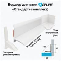 Бордюр для ванн Сиаластрип Эплайн 