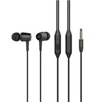 Проводные наушники с микрофоном внутриканальные Celebrat G1 Jack 3,5 (black) 106436