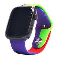 Ремешок - ApW Apple Watch 42/44/45/49 mm силикон (016) (multicolor) 202933