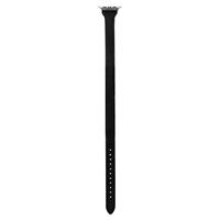 Ремешок - ApW Double Tour Apple Watch 38/40/41 mm кожаный на пряжке (black) 95920