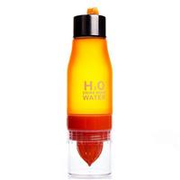 Бутылка для воды H2O QC650 с соковыжималкой, 650 мл (orange) 71243