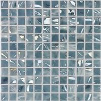 Мозаика стеклянная однотонная Vidrepur Oasis Grey №7104 (на сетке)