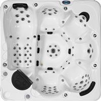 СПА бассейн Joyee SPA Berlin 220х220х95 см яаша Silver White marble, панели Brown