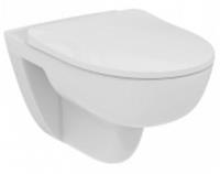 Унитаз подвесной IS i.life A Безобод. RimLS круг T467001+сиденьеT467701, БОЛГАРИЯ, код 0210800144, штрихкод 801414048603, артикул T467001