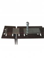 Задвижка дверная ЗД-04 полимер медь 115мм Кунгур 311470, РОССИЯ, код 0350302201, штрихкод 462000450665, артикул 311470