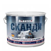Акватекс СКАНДИ (новый дизайн) (кроющий антисептик для дерева) 9 л (асберг) (база А), РОССИЯ, код 0410316343, штрихкод 466000965117, артикул 65117