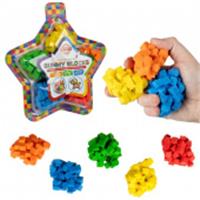 Т23938 GUMMY BLOCKS Конструктор-пластилин, 5 цв.в наб(кр,син,зел,жёл,ор), блист.21,5х23,5х4,5 см, КИТАЙ, код 82003040199, штрихкод 466018231700, артикул Т23938