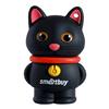 Флэш накопитель USB 32 Гб Smart Buy Wild series Котенок Черный 213066
