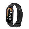 Ремешок - WB13 силикон на кнопке Xiaomi Mi Band 8 (black) 236226