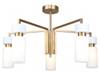 Люстра Escada 1171/5P E14*40W Brass, Китай, код 05202061490, штрихкод 505037097526