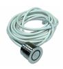 Сенсорная пьезокнопка LED RGB, М27х1,5 (3/4), AISI-316, кабель 10м