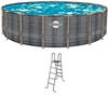 Каркасный бассейн Poolmagic Sunne Day 549х132 см (лестница) ротанг