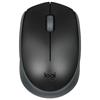 Мышь Беспроводная Logitech m171 grey-black