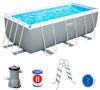 Каркасный бассейн Bestway Power Steel 56456, 412x201x122 см (фильтр+лестница)