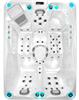 СПА бассейн Joyee SPA Wellington 216х156х83 см чаша White Pearlescent, панели Brown