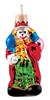 Елочное украшение Клоун Клёпа 10см ФУ-409 уп.(30)