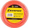 Леска триммерная (корд) Champion Square Twist DUO 3.0мм *28м (витой квадрат)