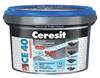 Затирка для швов Ceresit CE 40 Aquastatic 04 Серебристо-серый, 2 кг