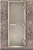 Дверь для турецкой бани Маэстро Woods 70x190 Arabica Графит матовый, левая