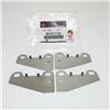 Пластины тормозных колодок задней оси противоскрипные Brembo GOLD MITSUBISHI EVO VII-IX 4pot MR493188