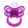 Пустышка «Бабочка», классическая, с колпачком, от 0 - 3 мес., цвет фиолетовый (№2589902)
