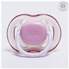 Соска - пустышка ортодонтическая, силикон, +6 мес., с колпачком, цвет фиолетовый (№4780672)