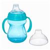 Поильник детский с силиконовым носиком, с ручками, 240 мл., цвет зеленый (№9037736)