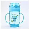 Поильник с трубочкой, 300 мл., с ручками, цвета МИКС (№2793128)