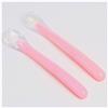 Набор силиконовых ложек для кормления, 2 шт., цвет розовый (№6939992)