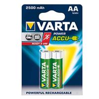 Аккумулятор AA Varta HR6 POWER (2500 mAh) (2-BL) (20/200) .. 31748