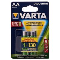 Аккумулятор AA Varta R6 Ni-MH (2100 mAh) (2-BL) (2/20/200) Pre-Ch .. 77129
