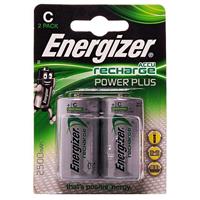 Аккумулятор C Energizer R14 Power Plus (2-BL) Ni-MH 2500 mAh Pre-Ch 77111