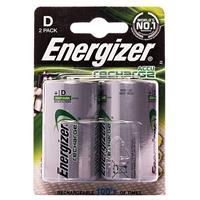 Аккумулятор D Energizer R20 Power Plus (2-BL) Ni-MH 2500 mAh Pre-Ch 77112
