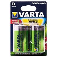Аккумулятор D Varta R20 Ni-MH (3000 mAh) (2-BL) (10/50) Pre-Ch .. 77125