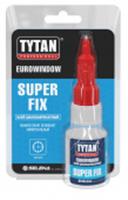 Клей цианоакрилатный TYTAN Professional EUROWINDOW Super Fix 20 гр, Турция, код 0440604048, штрихкод 868097271075, артикул 10750