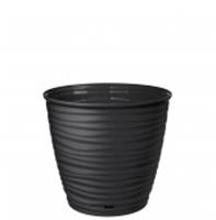 Кашпо Saffron D267мм 9,1л с поддоном Черный 221610430/02, Россия, код 40402080133, штрихкод 469029010388