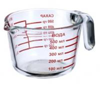 Кувшин мерный 0,5 л, стекл. Linea Franco, Китай, код 36406020019, штрихкод 461027596088, артикул 93-FR-MR-02-500